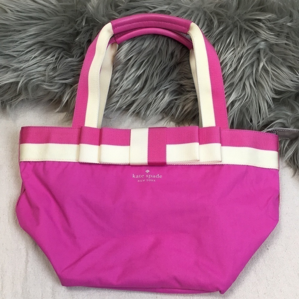 Kate Spade Pink Anabel Barrow Street Bow Tote